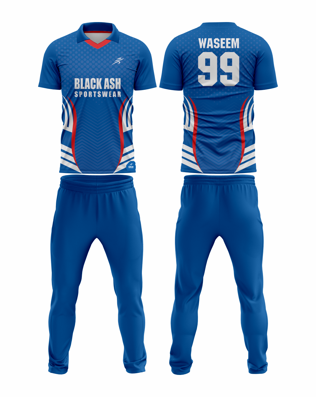 CRIC-2076 Custom Cricket Uniform: Premium Quality & Personalized Design