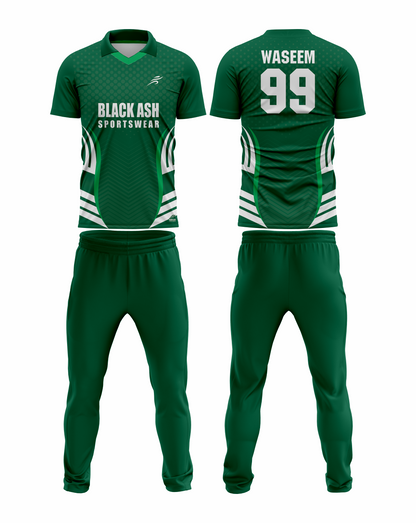 CRIC-2076 Custom Cricket Uniform: Premium Quality & Personalized Design