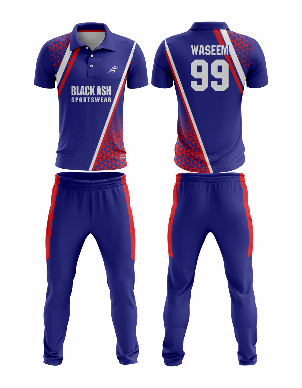 CRIC-2051 Custom Cricket Uniform: Premium Quality & Personalized Design