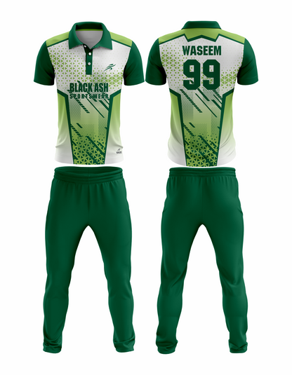 CRIC-2056 Custom Cricket Uniform: Premium Quality & Personalized Design