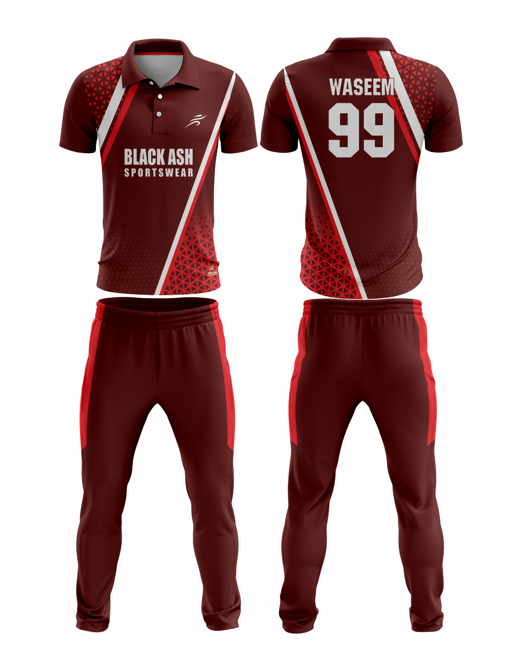 CRIC-2051 Custom Cricket Uniform: Premium Quality & Personalized Design
