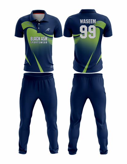 CRIC-2070 Custom Cricket Uniform: Premium Quality & Personalized Design