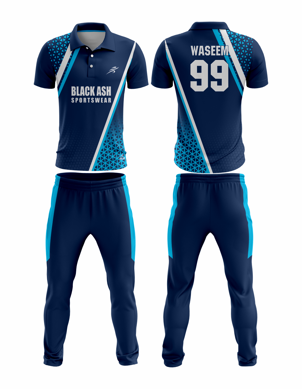 CRIC-2051 Custom Cricket Uniform: Premium Quality & Personalized Design