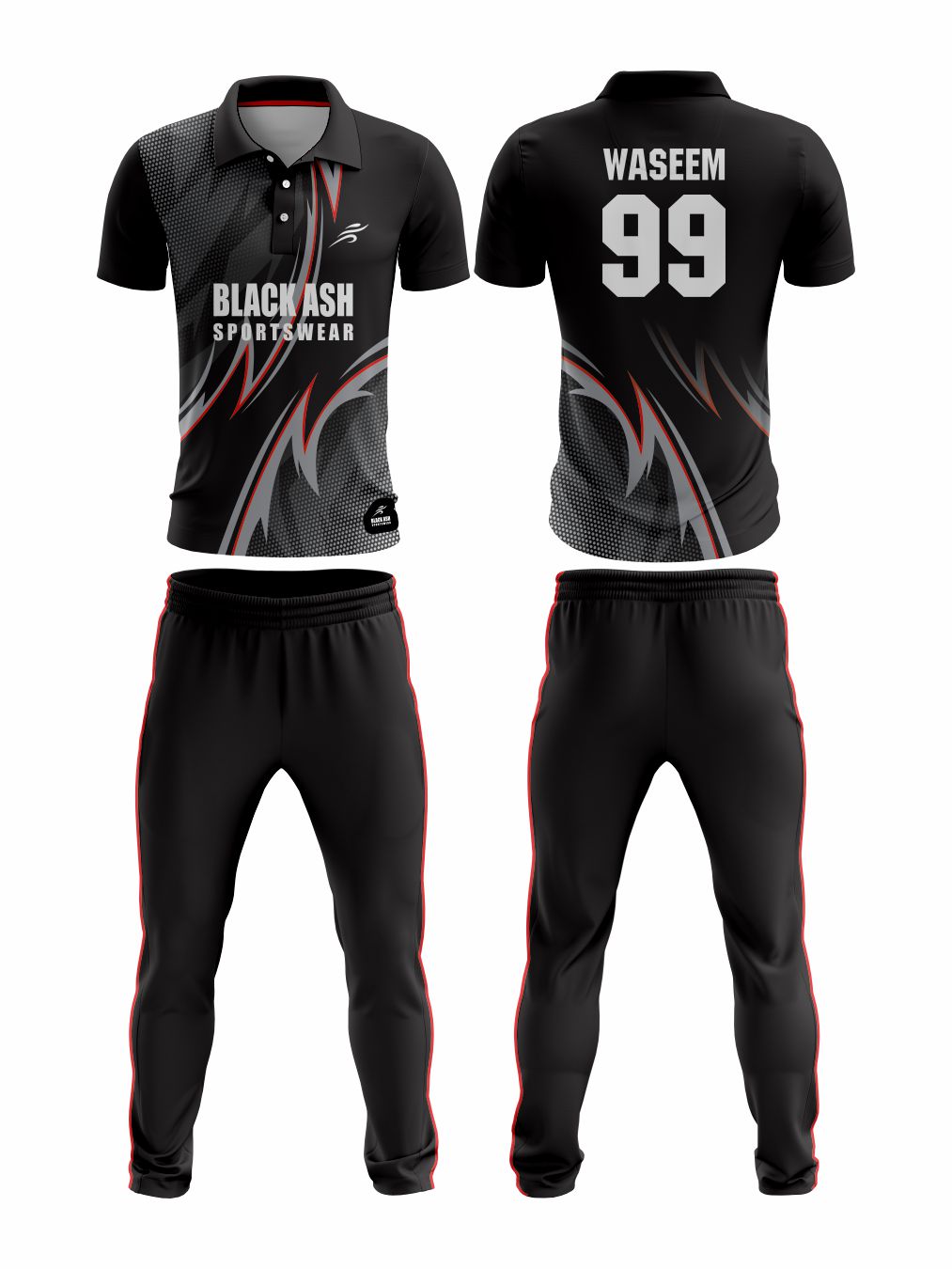 CRIC-2028 Custom Cricket Uniform: Premium Quality & Personalized Design