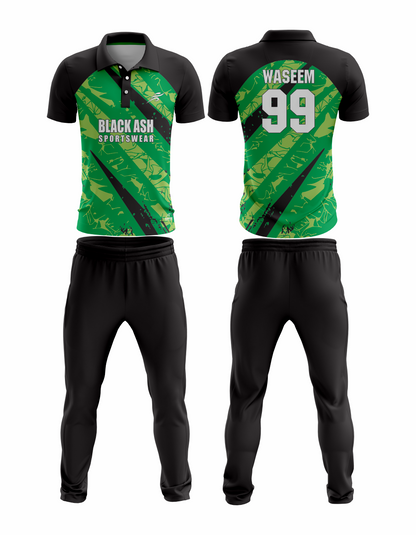 CRIC-2067 Custom Cricket Uniform: Premium Quality & Personalized Design