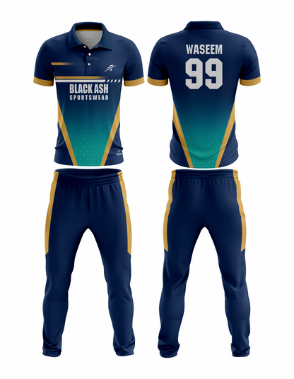 CRIC-2052 Custom Cricket Uniform: Premium Quality & Personalized Design