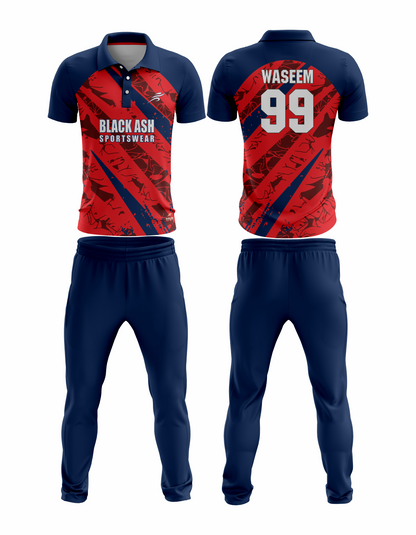 CRIC-2067 Custom Cricket Uniform: Premium Quality & Personalized Design