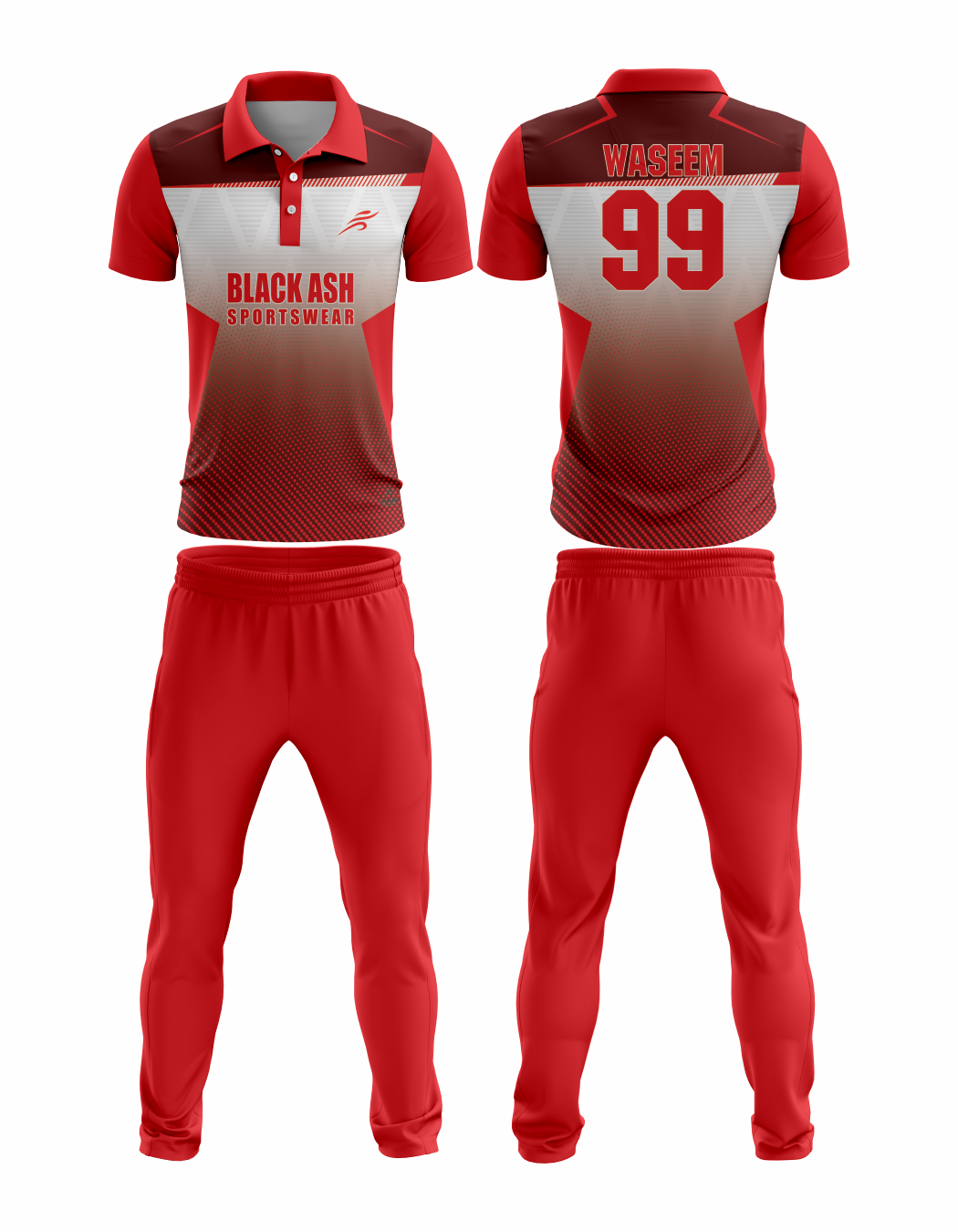 CRIC-2057 Custom Cricket Uniform: Premium Quality & Personalized Design