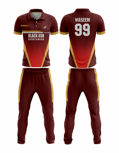 CRIC-2052 Custom Cricket Uniform: Premium Quality & Personalized Design
