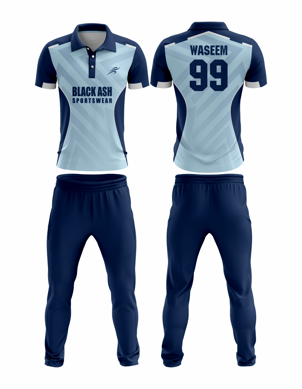 CRIC-2044 Custom Cricket Uniform: Premium Quality & Personalized Design