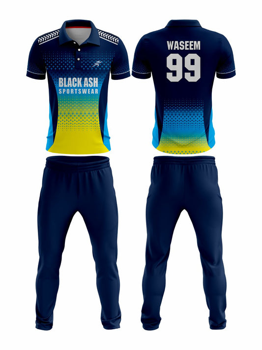 CRIC-2029 Custom Cricket Uniform: Premium Quality & Personalized Design