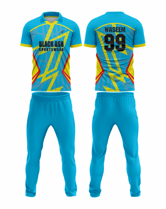 CRIC-2078 Custom Cricket Uniform: Premium Quality & Personalized Design