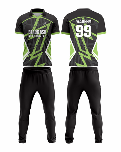 CRIC-2078 Custom Cricket Uniform: Premium Quality & Personalized Design