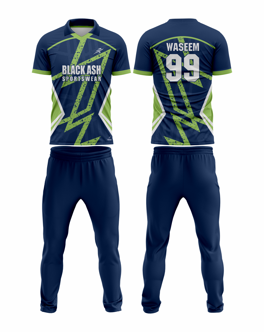 CRIC-2078 Custom Cricket Uniform: Premium Quality & Personalized Design