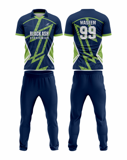 CRIC-2078 Custom Cricket Uniform: Premium Quality & Personalized Design