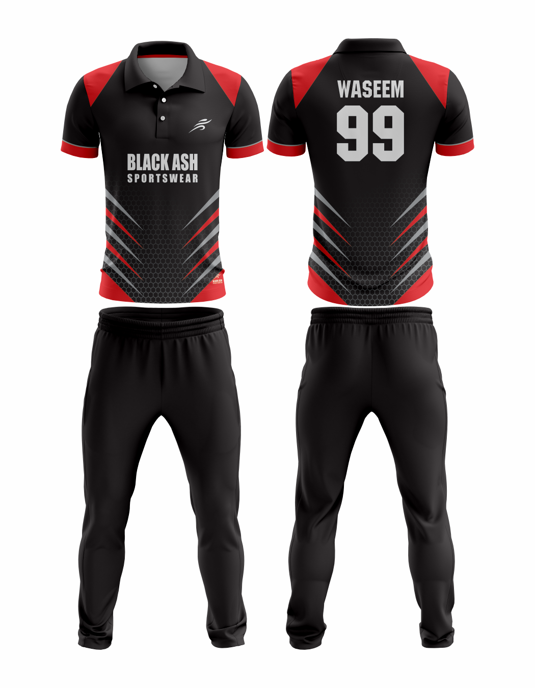 CRIC-2036 Custom Cricket Uniform: Premium Quality & Personalized Design