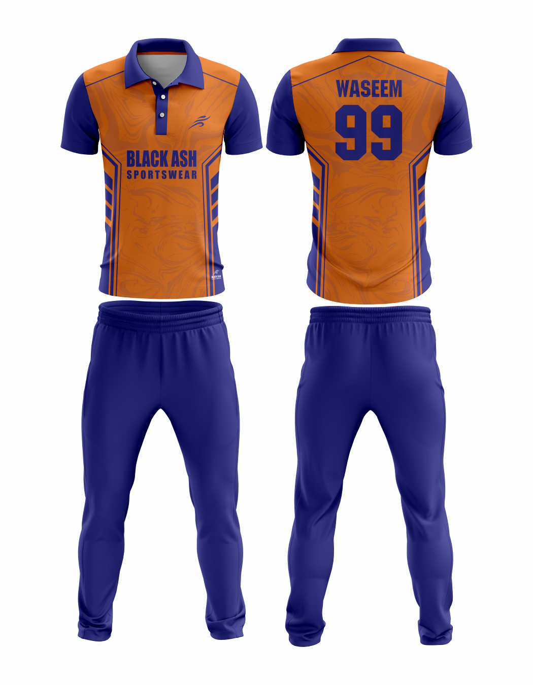 CRIC-2071 Custom Cricket Uniform: Premium Quality & Personalized Design