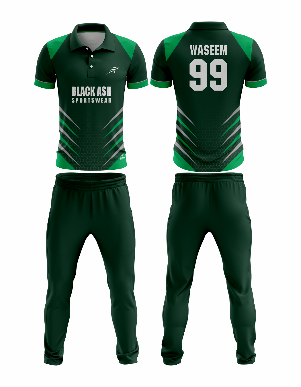 CRIC-2036 Custom Cricket Uniform: Premium Quality & Personalized Design