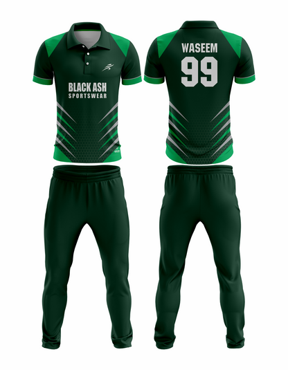 CRIC-2036 Custom Cricket Uniform: Premium Quality & Personalized Design