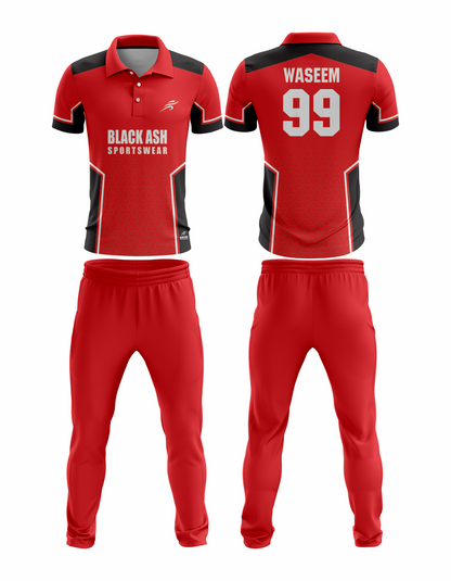 CRIC-2046 Custom Cricket Uniform: Premium Quality & Personalized Design