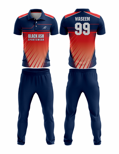 CRIC-2062 Custom Cricket Uniform: Premium Quality & Personalized Design