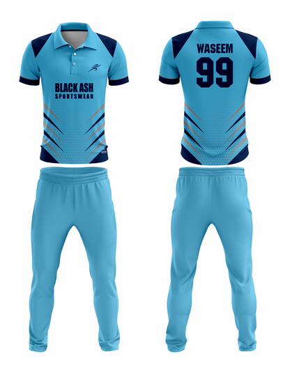 CRIC-2036 Custom Cricket Uniform: Premium Quality & Personalized Design