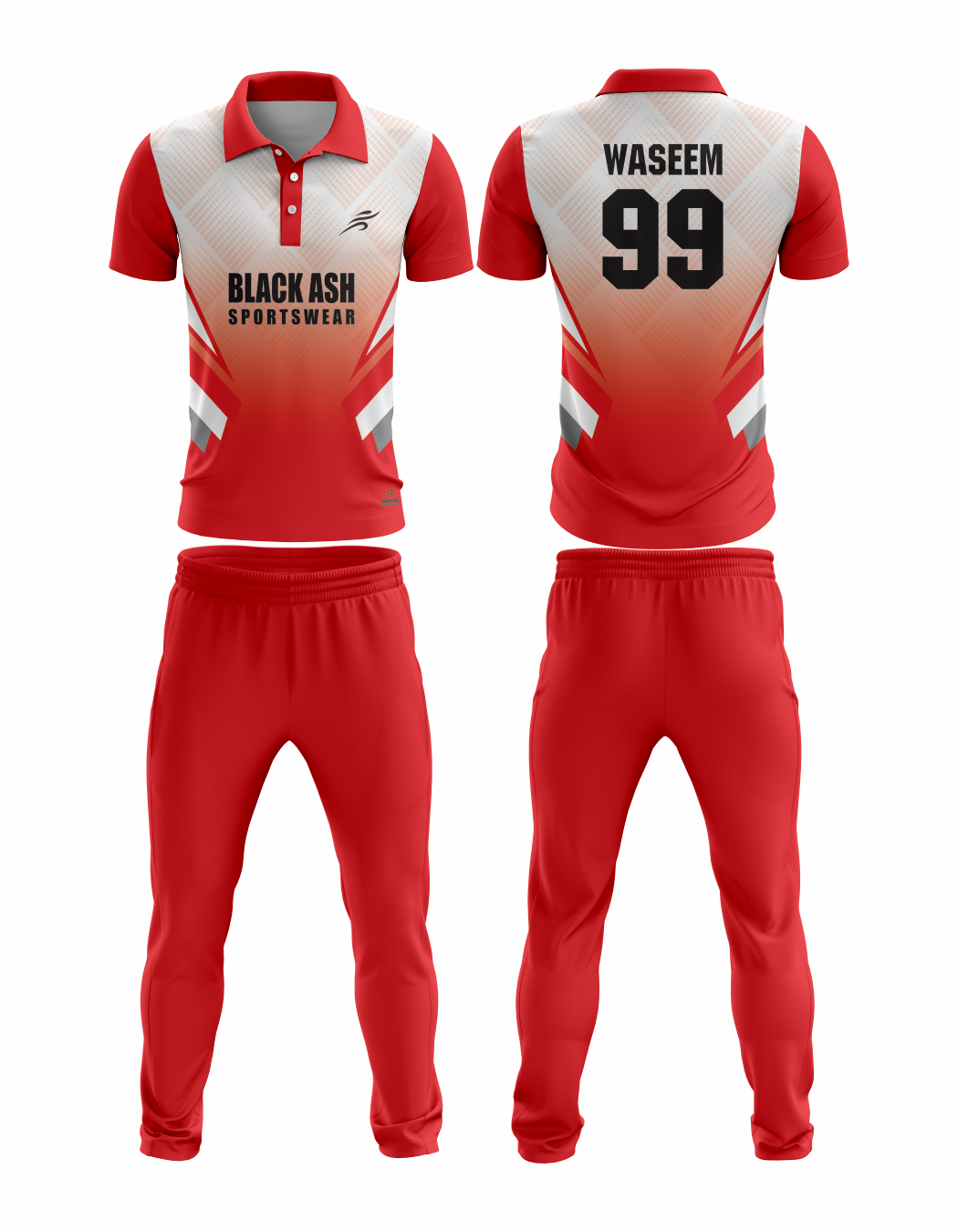 CRIC-2054 Custom Cricket Uniform: Premium Quality & Personalized Design