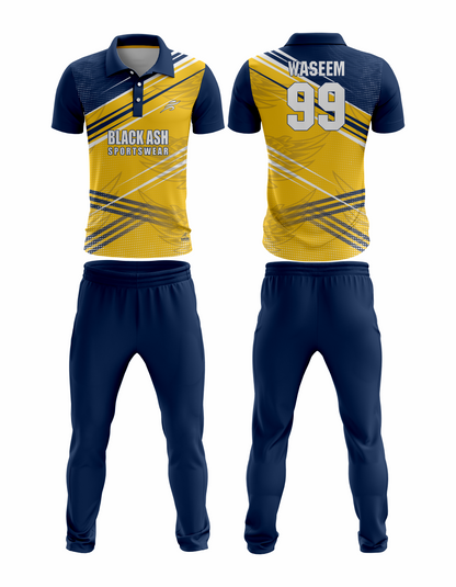 CRIC-2063 Custom Cricket Uniform: Premium Quality & Personalized Design