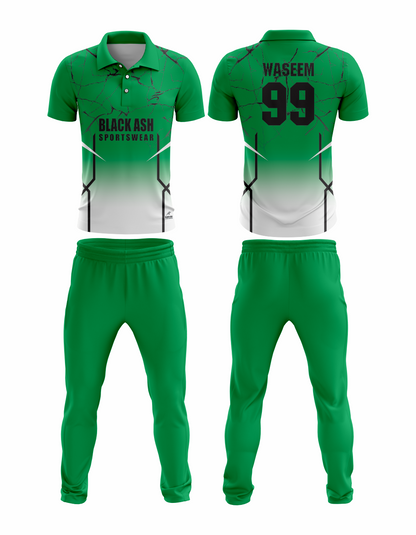 CRIC-2045 Custom Cricket Uniform: Premium Quality & Personalized Design