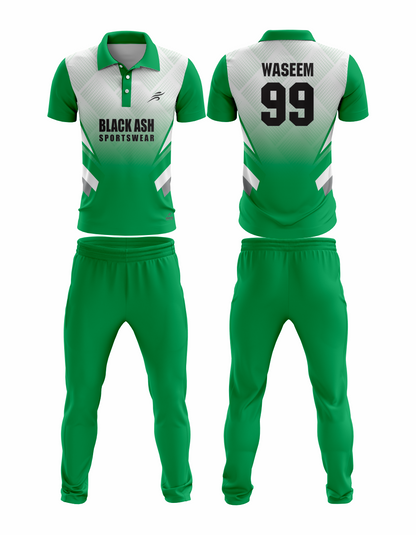 CRIC-2054 Custom Cricket Uniform: Premium Quality & Personalized Design
