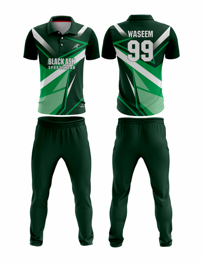 CRIC-2012 Custom Cricket Uniform: Premium Quality & Personalized Design