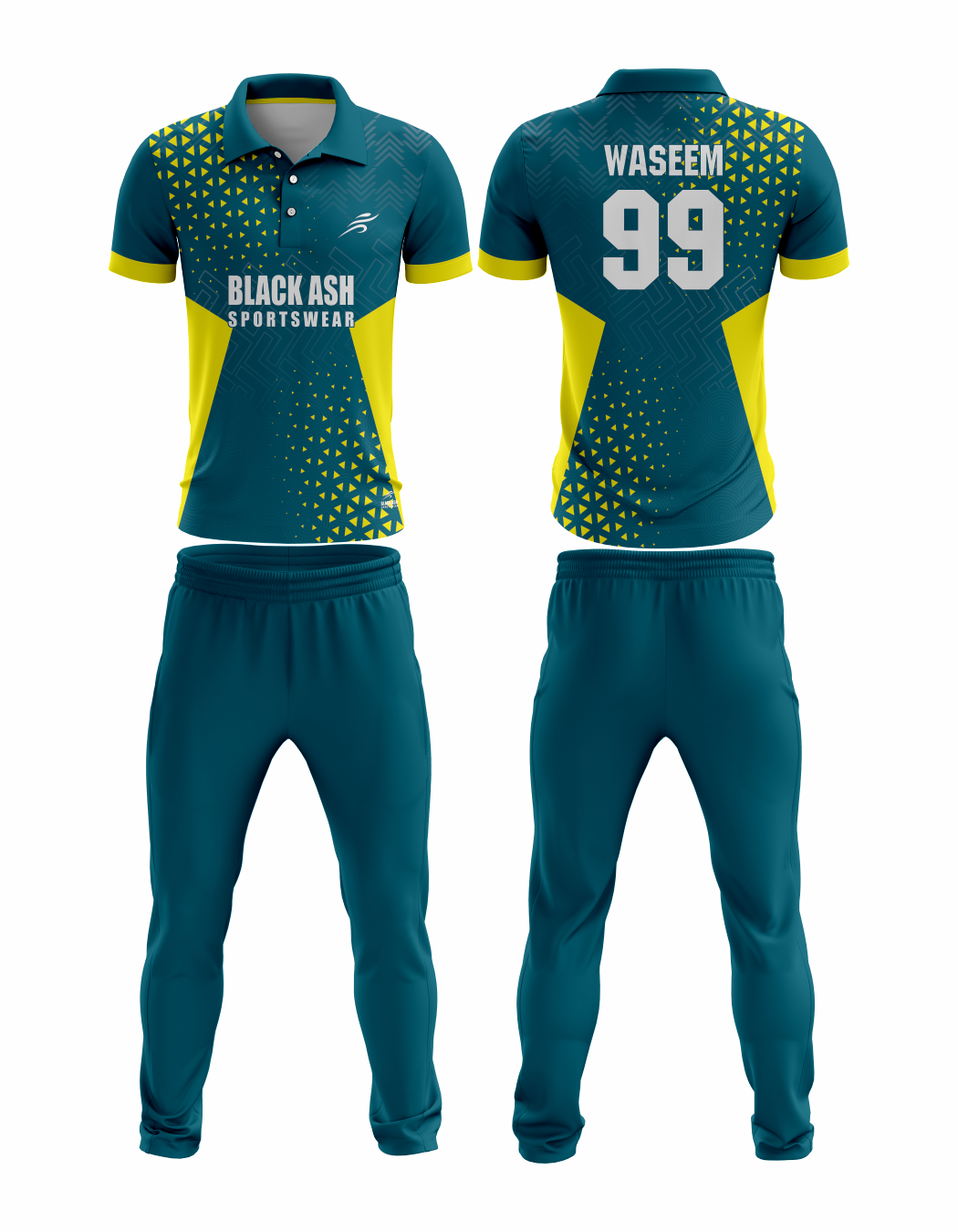 CRIC-2061 Custom Cricket Uniform: Premium Quality & Personalized Design
