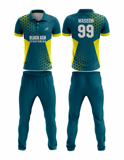 CRIC-2061 Custom Cricket Uniform: Premium Quality & Personalized Design