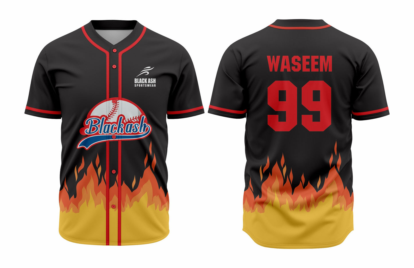 BAS-4001 Custom Baseball Jerseys: Premium Quality & Personalized Design