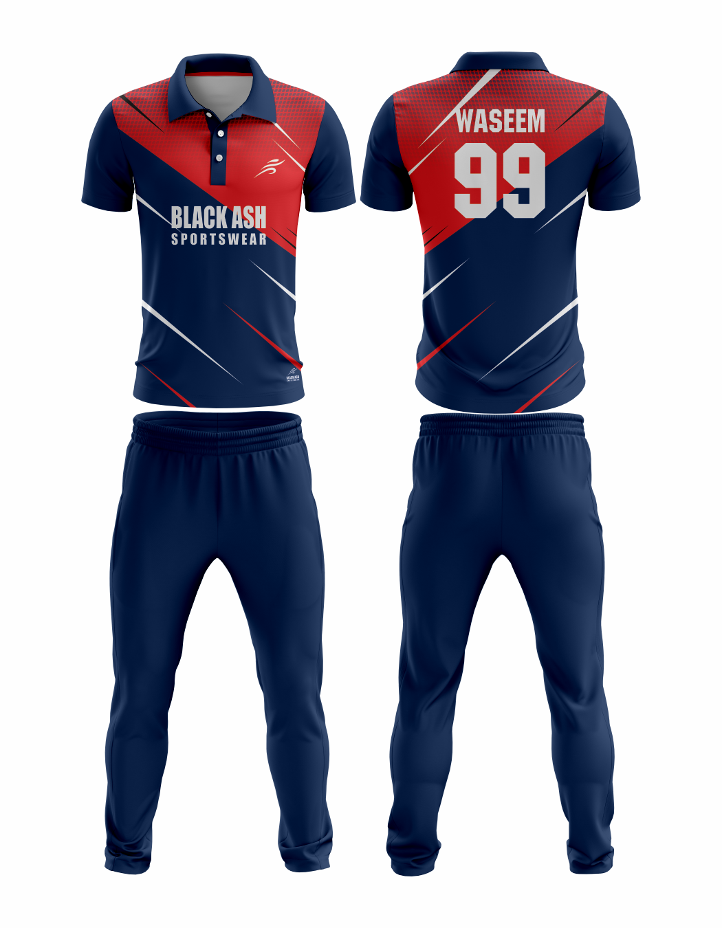 CRIC-2055 Custom Cricket Uniform: Premium Quality & Personalized Design