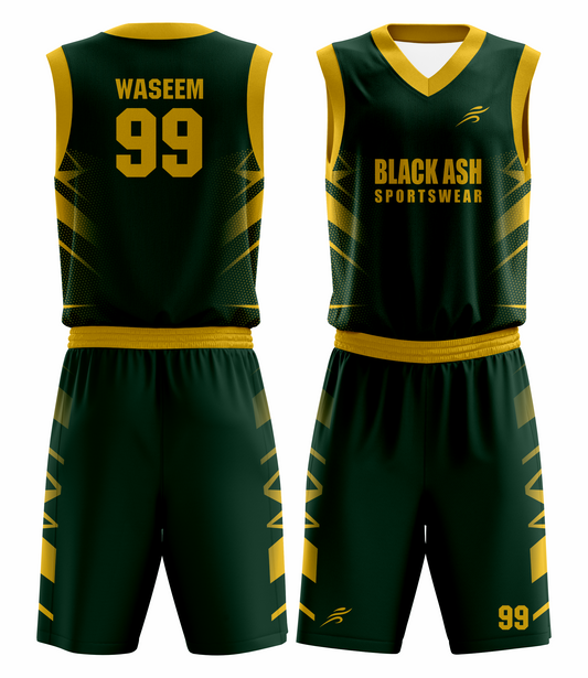 BKB-3027 Custom Basketball Uniforms: Premium Quality & Personalized Design