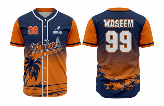 BAS-4008 Custom Baseball Jerseys: Premium Quality & Personalized Design