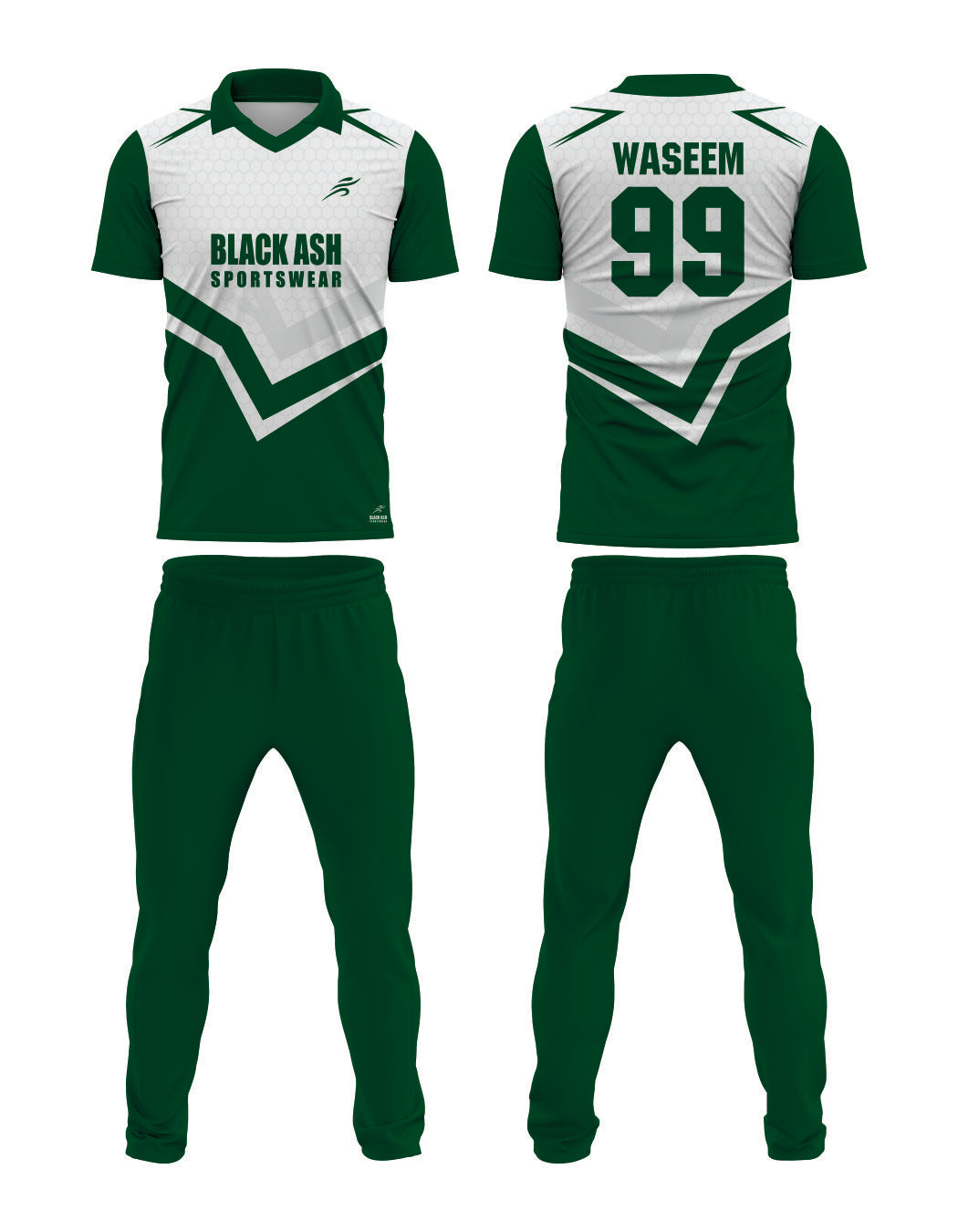 CRIC-2080 Custom Cricket Uniform: Premium Quality & Personalized Design