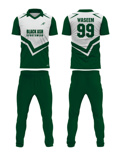 CRIC-2080 Custom Cricket Uniform: Premium Quality & Personalized Design
