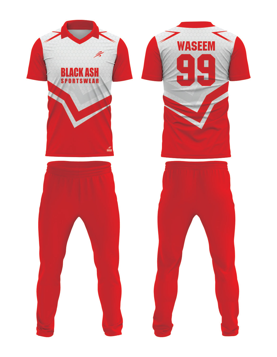 CRIC-2080 Custom Cricket Uniform: Premium Quality & Personalized Design