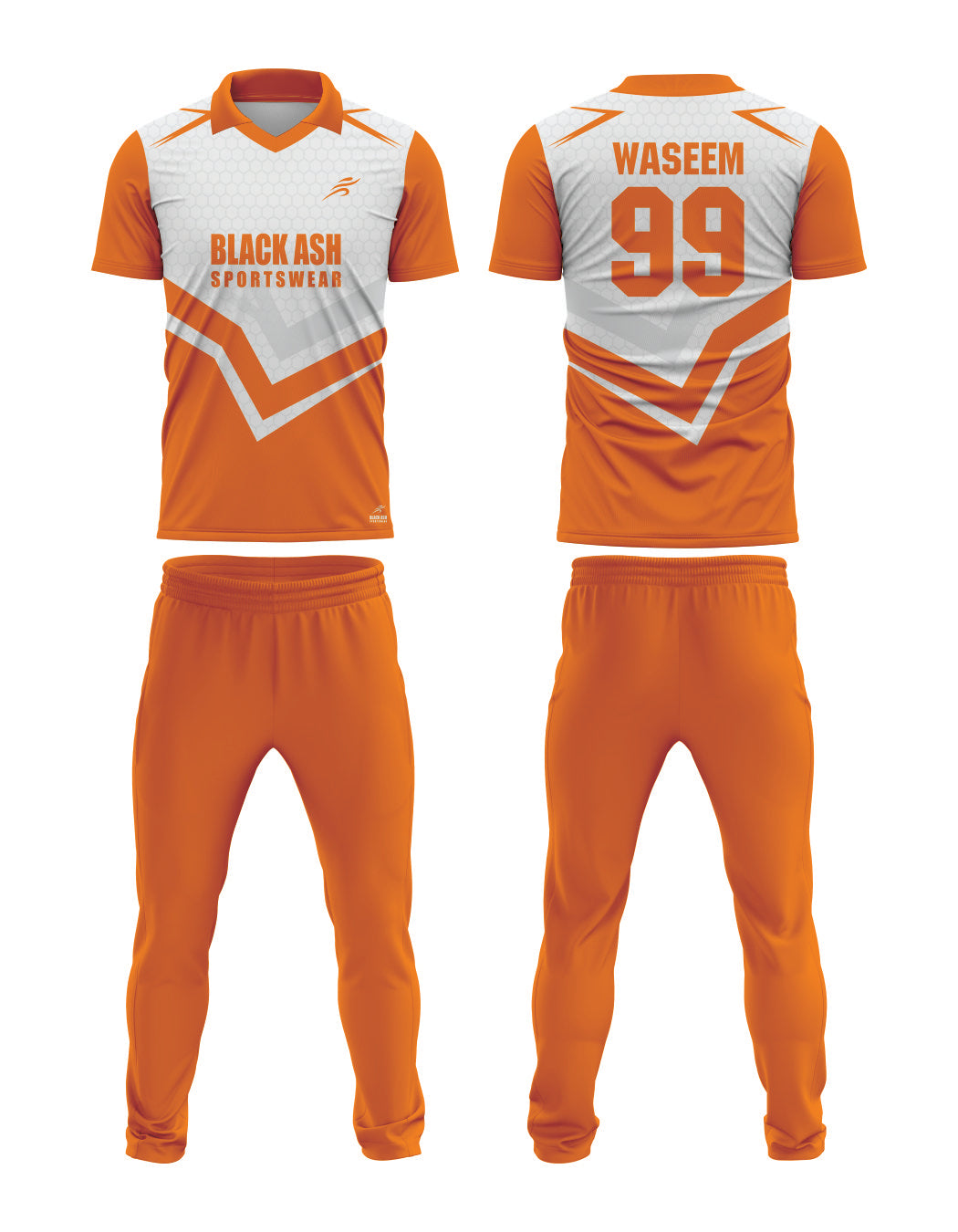 CRIC-2080 Custom Cricket Uniform: Premium Quality & Personalized Design
