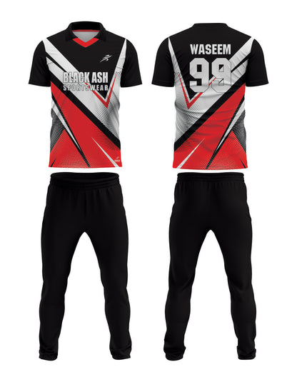 CRIC-2081 Custom Cricket Uniform: Premium Quality & Personalized Design